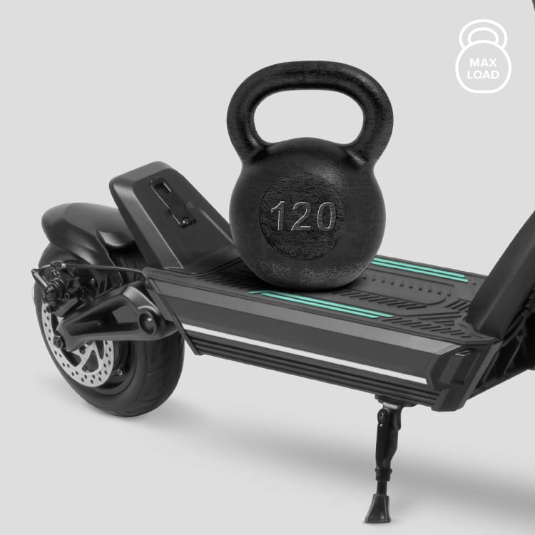 Hulajnoga Elektryczna FAST WHEELS PRO SMART Rebel ZAB0030 do 120kg 30km/h 250W + dedykowana Aplikacja Czarna