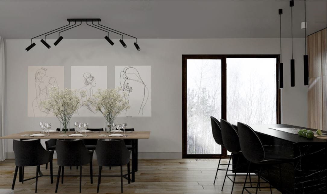 EYE SUPER VI ZWIS BLACK 6505 NOWODVORSKI Lighting